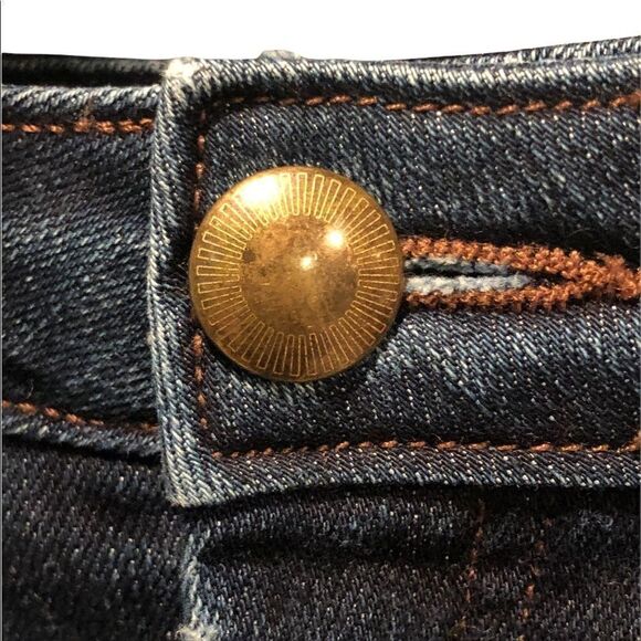 Found Denim Juliette High Waist Skinny Jeans made in California USA - luxe brand - Picture 2 of 10